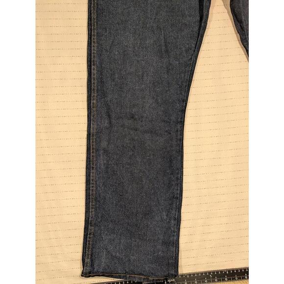 Rustler Classic Straight Leg Dark Denim Jeans Mens 40x32 - Picture 4 of 11